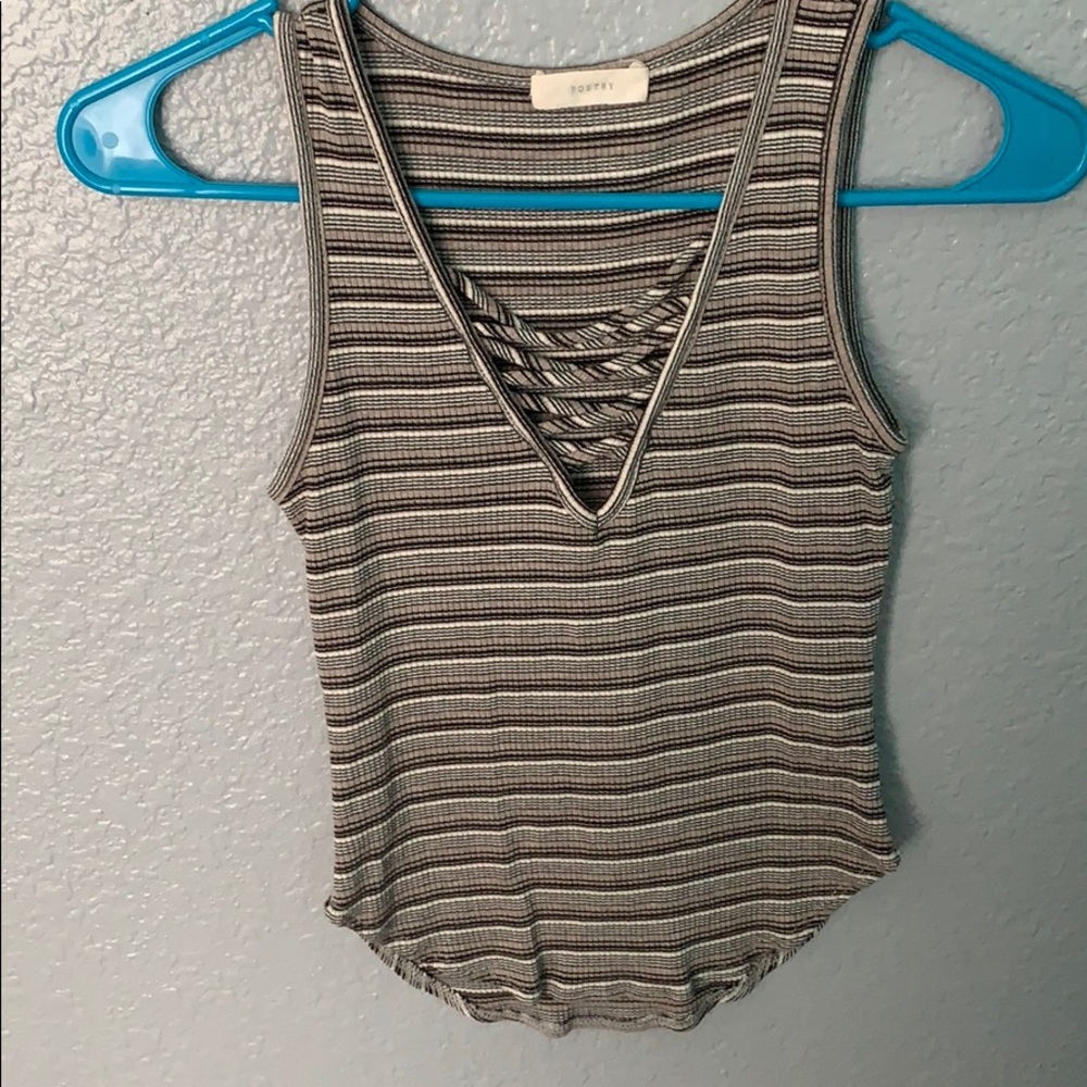 Stripped tank